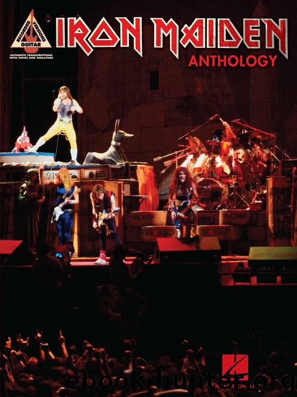 Iron Maiden Anthology Songbook (Guitar Recorded Versions) by Iron Maiden