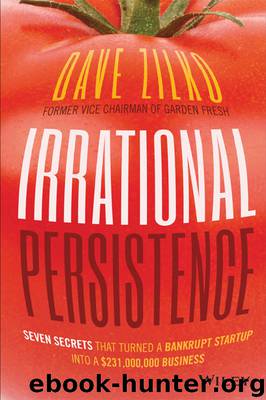 Irrational Persistence: Seven Secrets That Turned a Bankrupt Startup Into a $231,000,000 Business by Dave Zilko