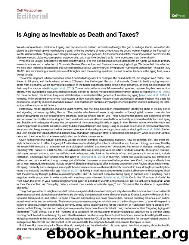 Is Aging as Inevitable as Death and Taxes? by Anne Granger & Rosalind Mott & Nikla Emambokus