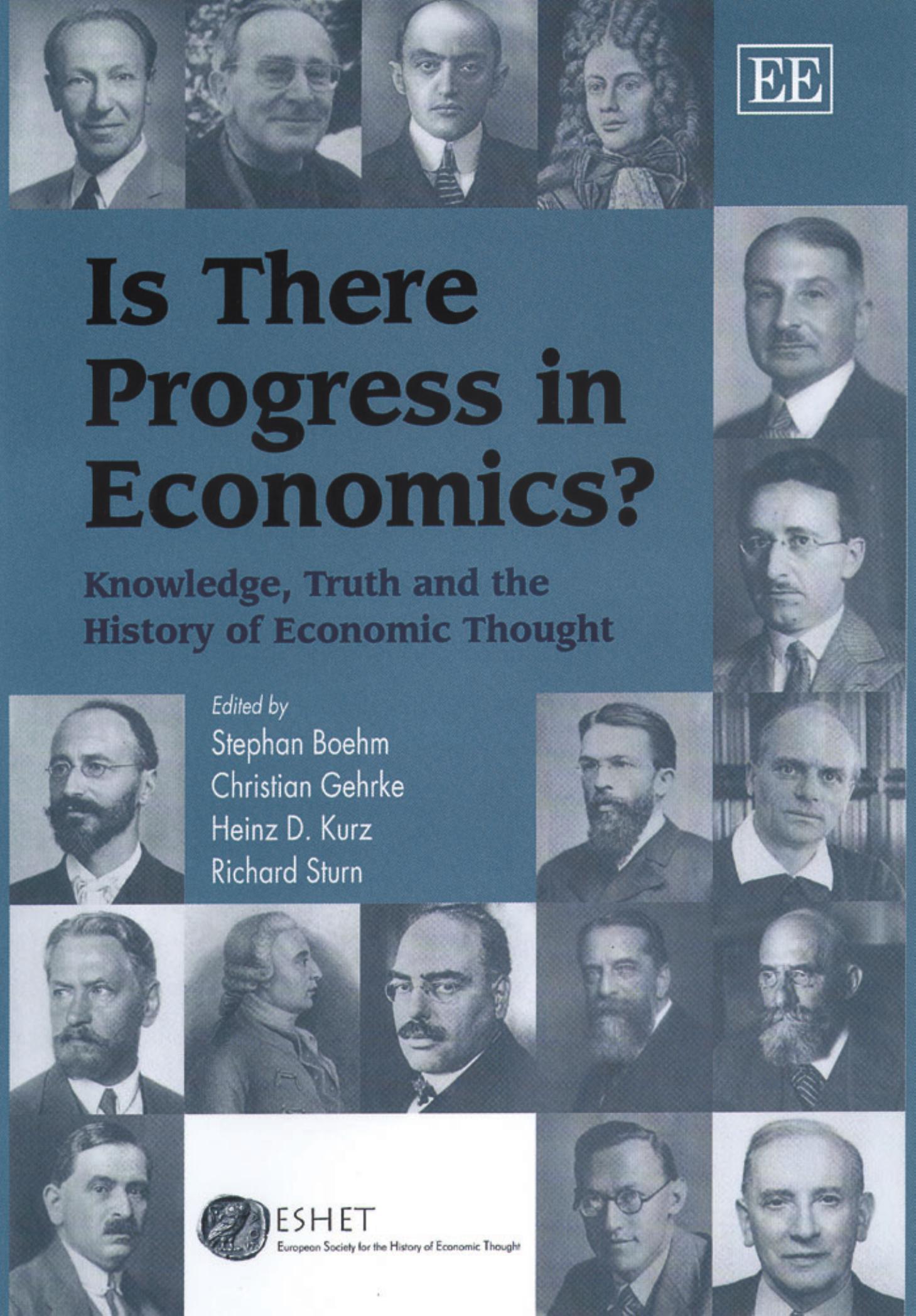 Is There Progress in Economics? Knowledge, Truth and the History of Economic Thought by Stephen Boehm
