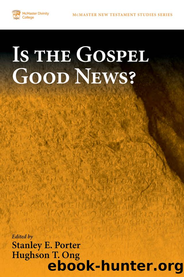 Is the Gospel Good News? (McMaster New Testament Studies Series Book 8) by Porter Stanley E