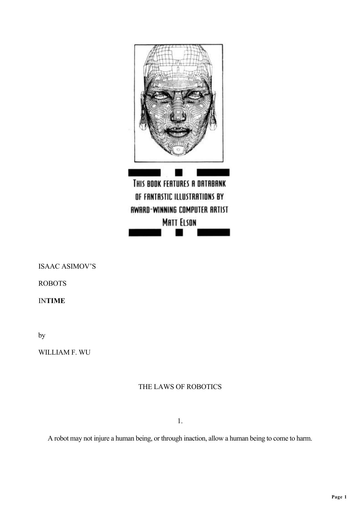 Isaac Asimov - Robots In Time 3 by Warrior