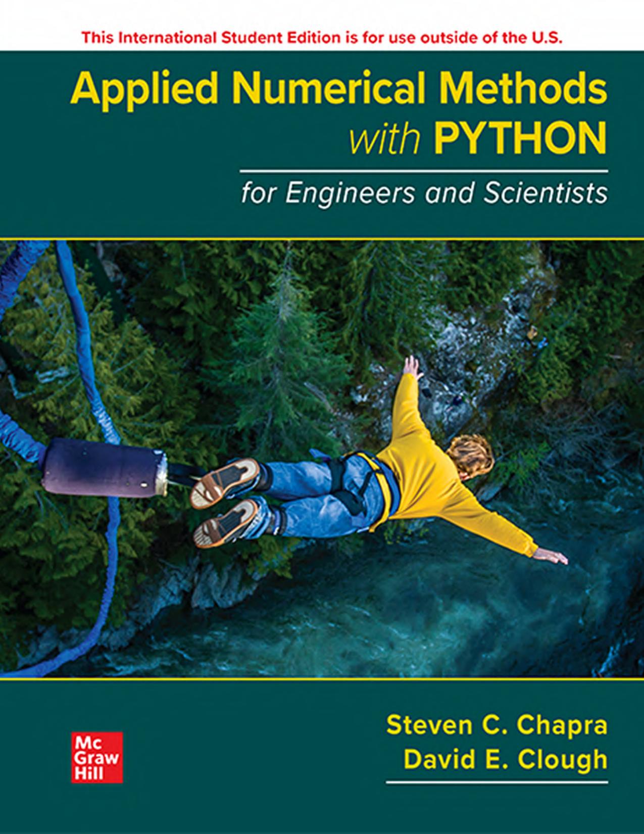Ise Ebook Online Access for Applied Numerical Methods with Python for Engineers and Scientists by ChapraSteven;