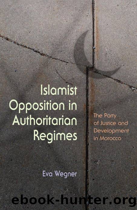 Islamist Opposition in Authoritarian Regimes : The Party of Justice and Development in Morocco by Eva Wegner