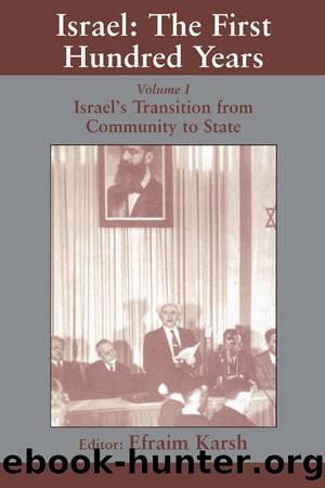 Israel: the First Hundred Years by Karsh Efraim