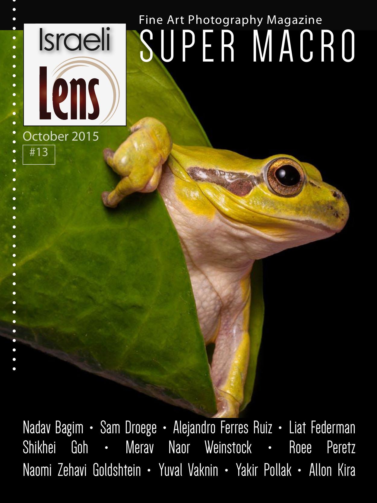 Israeli Lens Magazine - October 2015 by Unknow