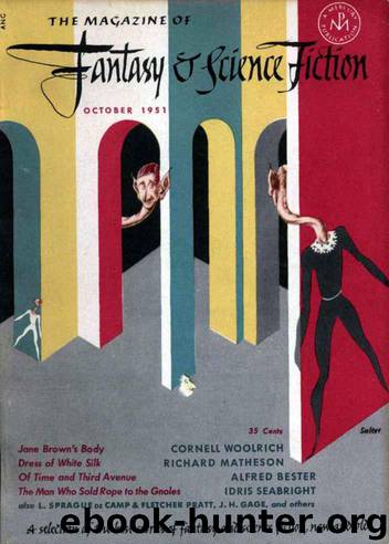 Issue 05 # Oct 1951 by Fantasy; Science Fiction