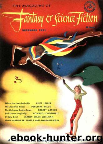 Issue 06 # Dec 1951 by Fantasy; Science Fiction