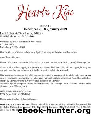 Issue 12, December 2018-January 2019: Featuring Susan Donovan: Heart's Kiss, #12 by Susan Donovan