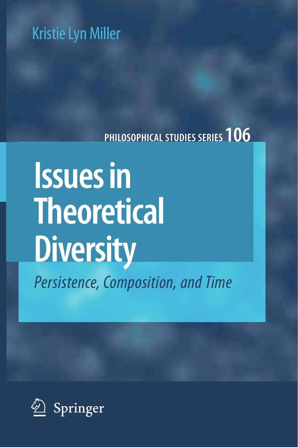 Issues In Theoretical Diversity by Unknow