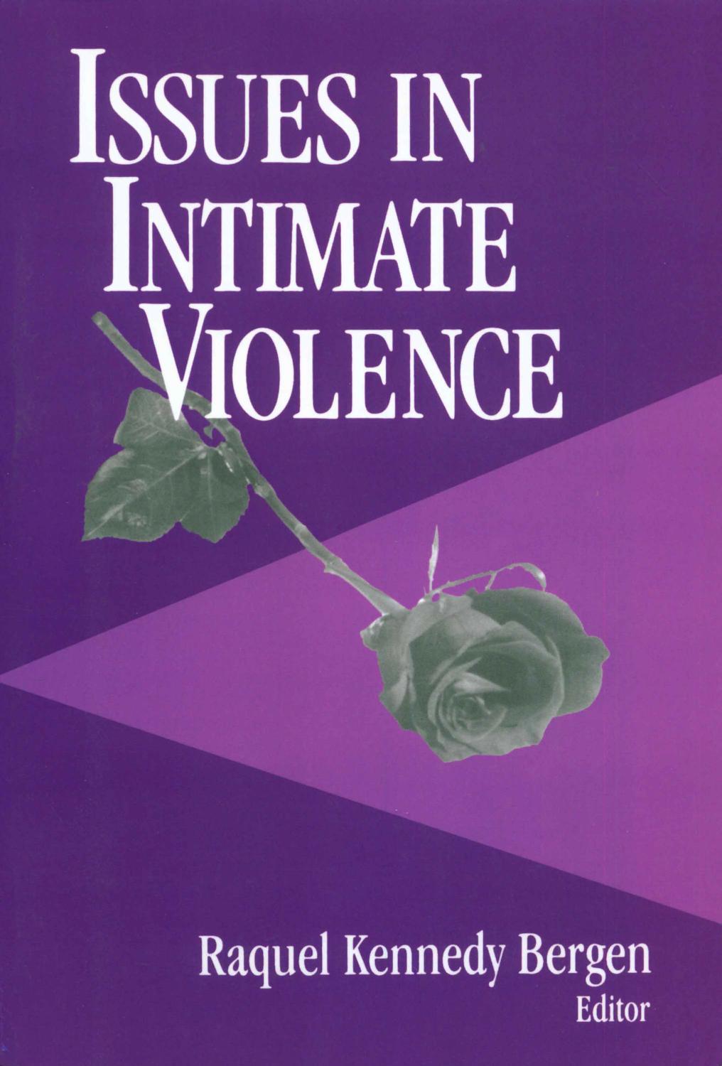 Issues in Intimate Violence by Raquel Kennedy Bergen