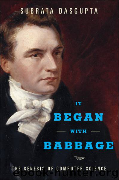 It Began with Babbage by Dasgupta Subrata