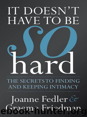 It Doesn’t Have To Be So Hard: Secrets to Finding & Keeping Intimacy by Fedler Joanne & Friedman Graeme