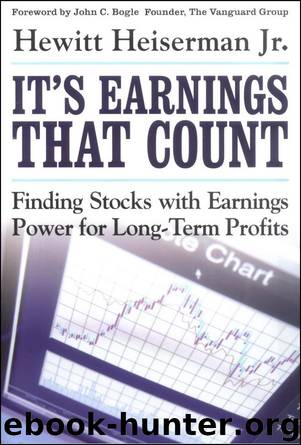 It's Earnings That Count by Hewitt Heiserman
