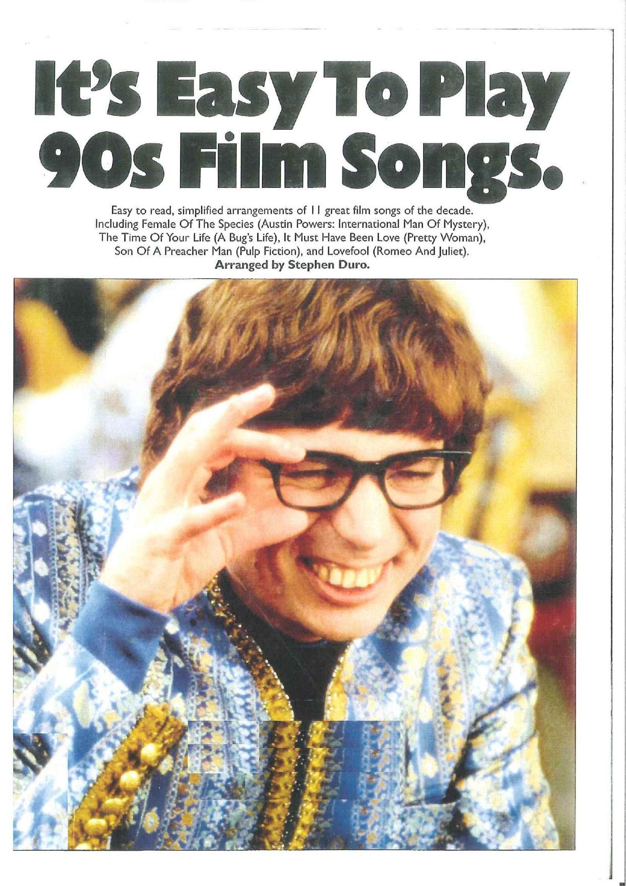 It's Easy To Play 90s Film Songs by Duro S