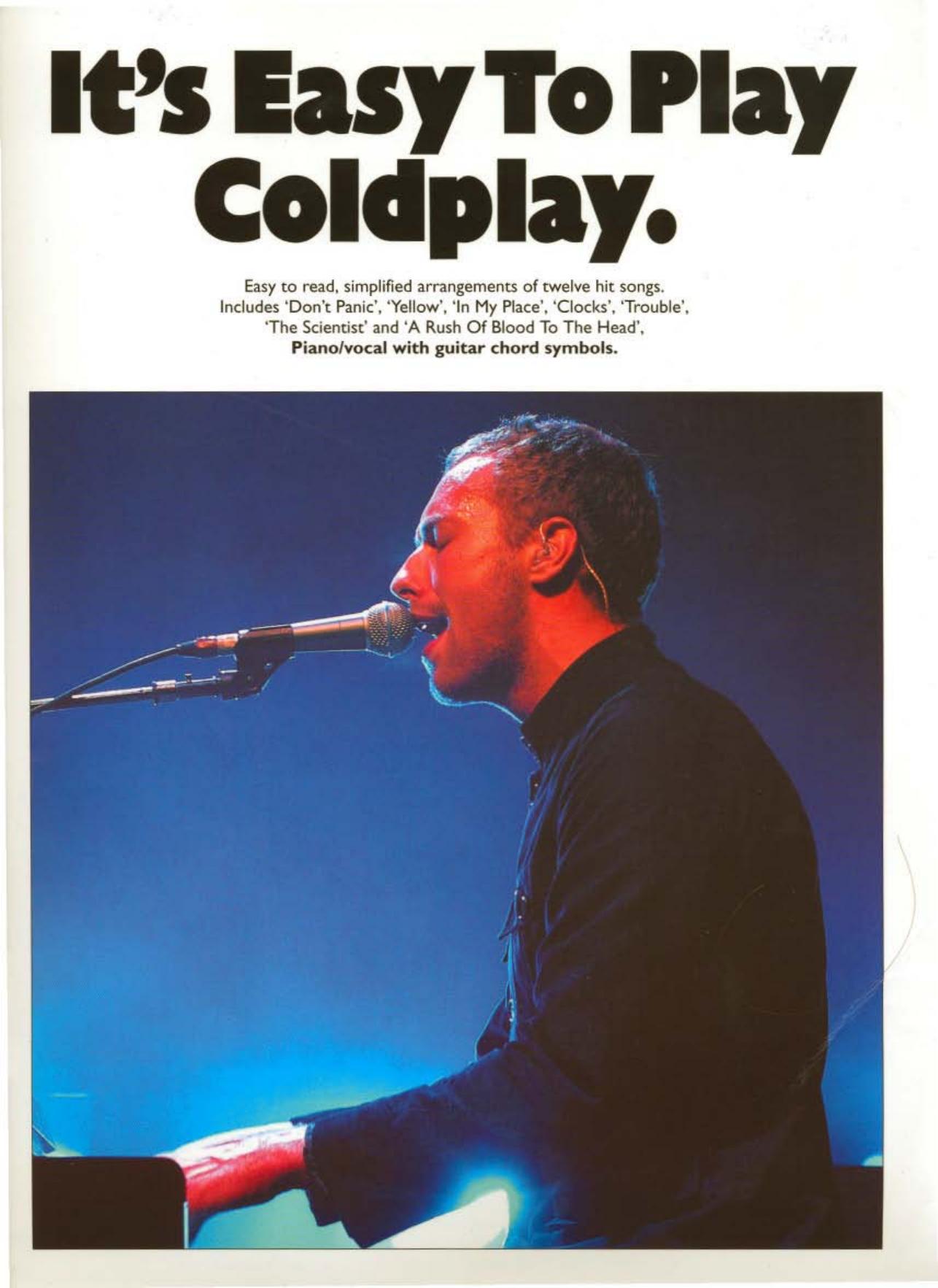 It's Easy To Play Coldplay by Wise Publications