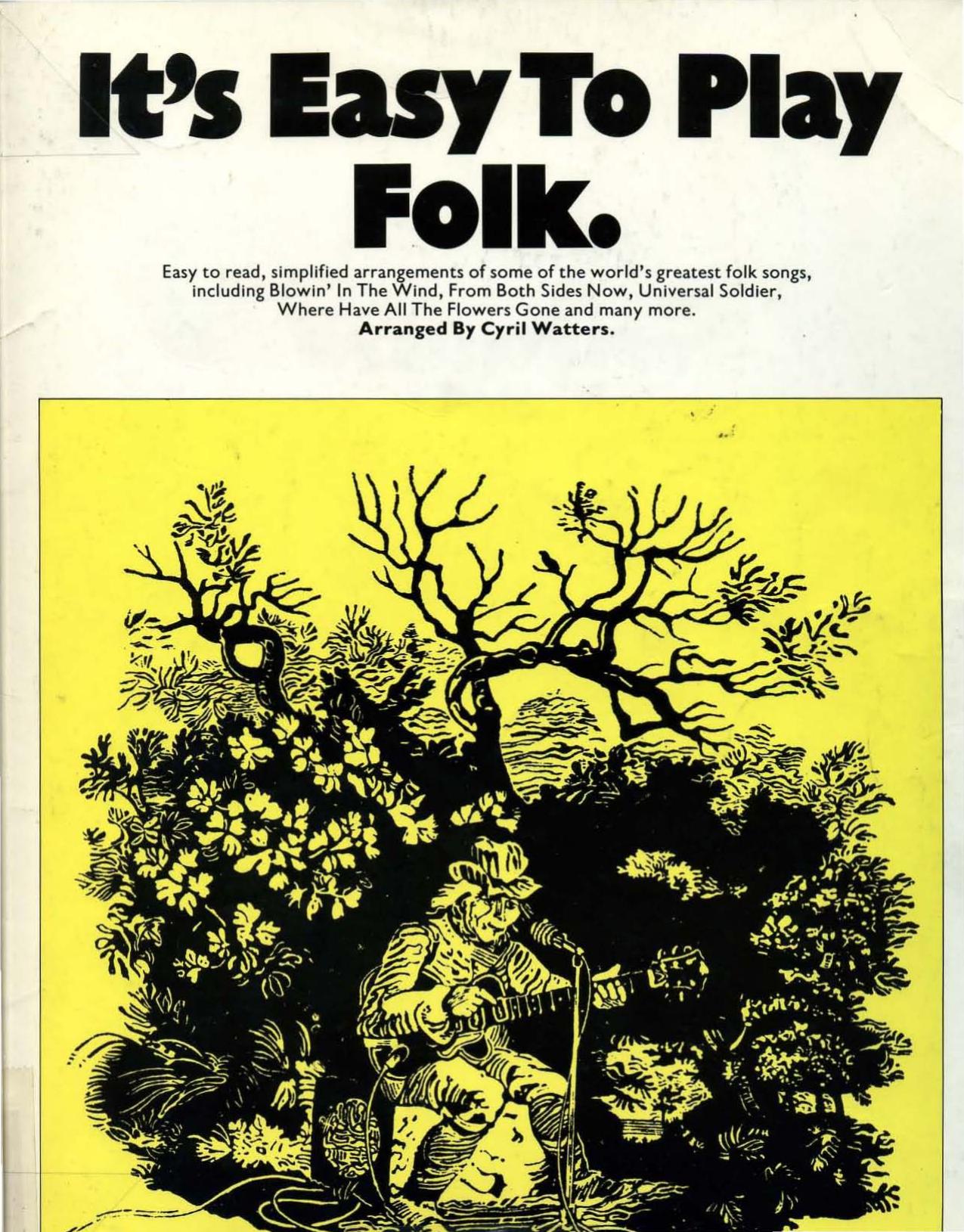 It's Easy To Play Folk by Unknow