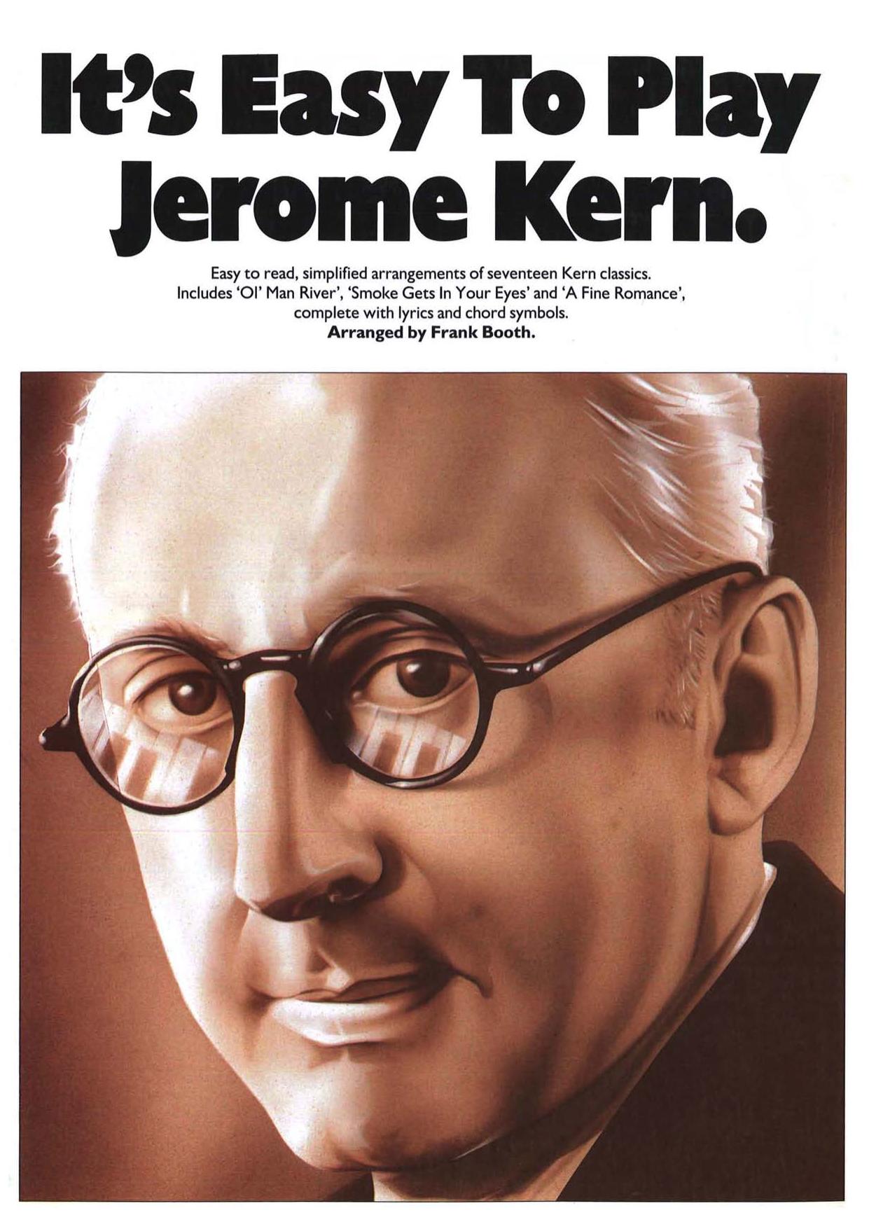 It's Easy To Play Jerome Kern by Booth F