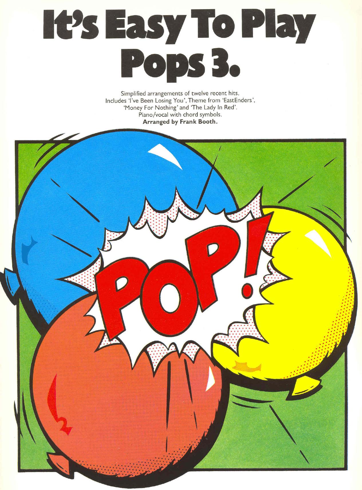It's Easy To Play Pops 3 (Songbook) by Unknown