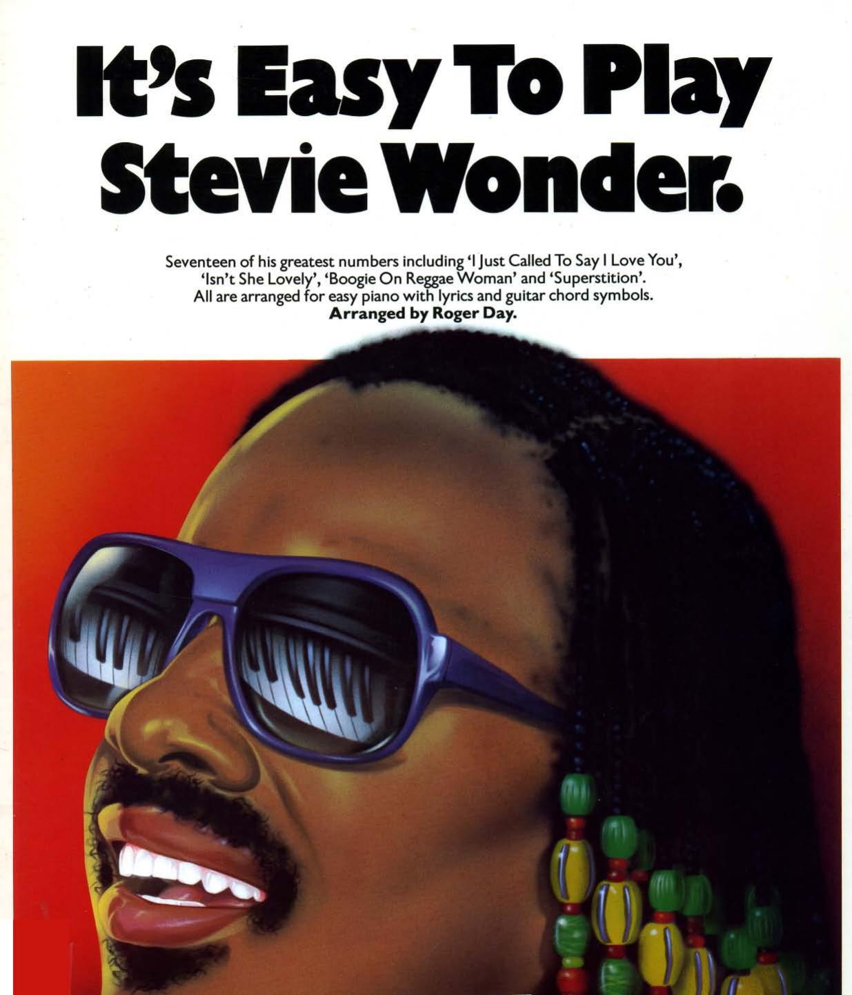 It's Easy To Play Stevie Wonder by Day R