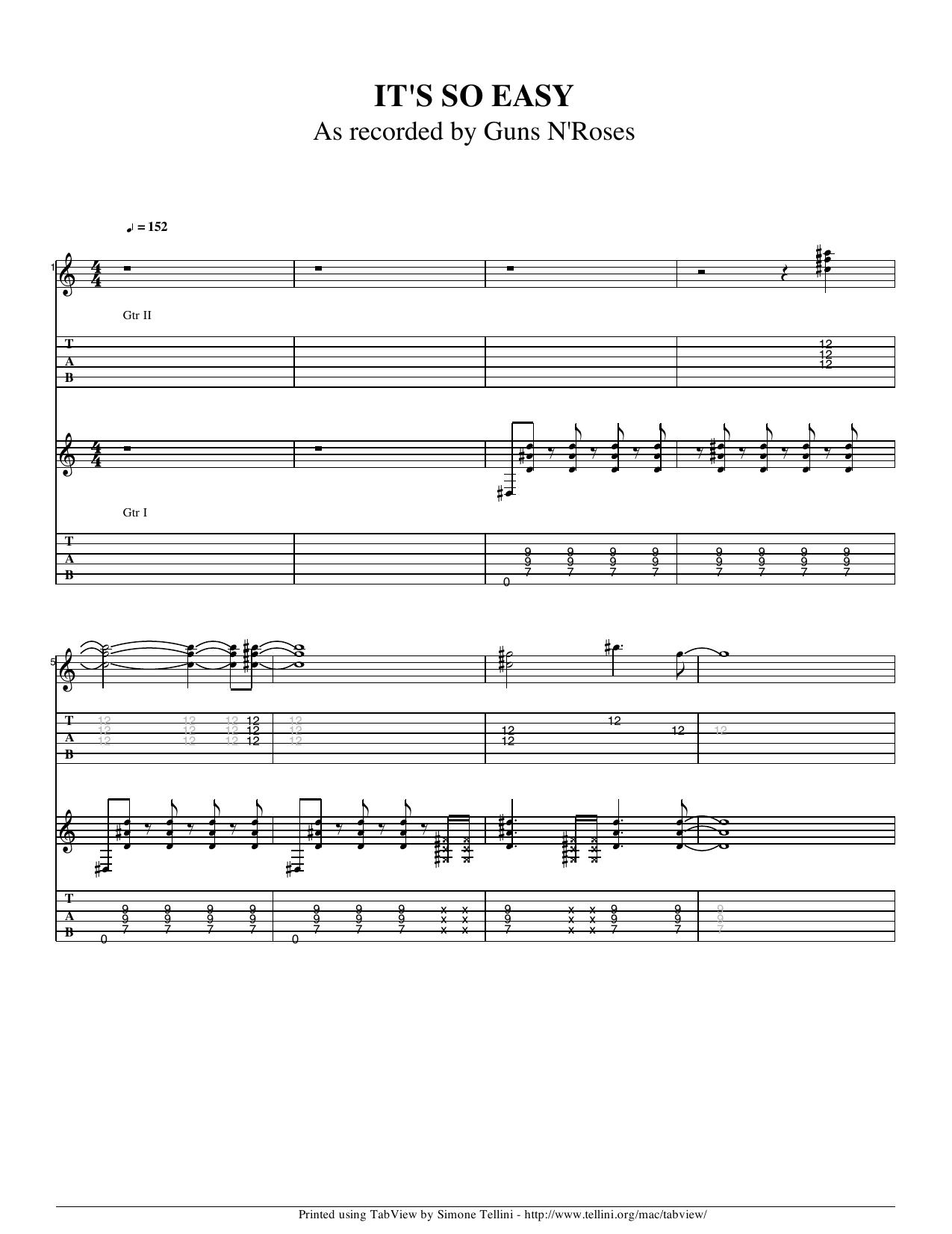 It's So Easy by Micah Mata