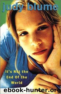 It's not the end of the world by Judy Blume