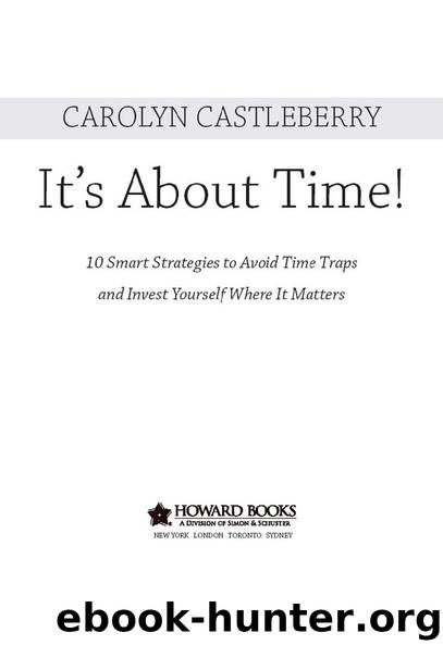 It’s About Time! by Carolyn Castleberry