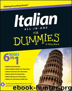 Italian All-in-One For Dummies by Consumer Dummies