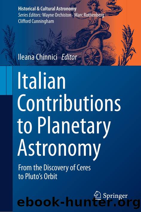 Italian Contributions to Planetary Astronomy by unknow