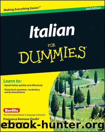 Italian For Dummies by Francesca Romana Onofri