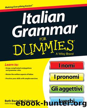Italian Grammar for Dummies by Bartolini-Salimbeni Beth; Consumer Dummies Staff; Bartonlini-Salimbeni Beth