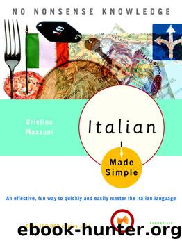 Italian Made Simple by Cristina Mazzoni