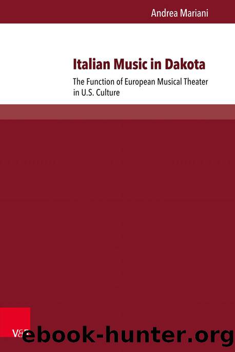 Italian Music in Dakota (9783737006552) by Unknown
