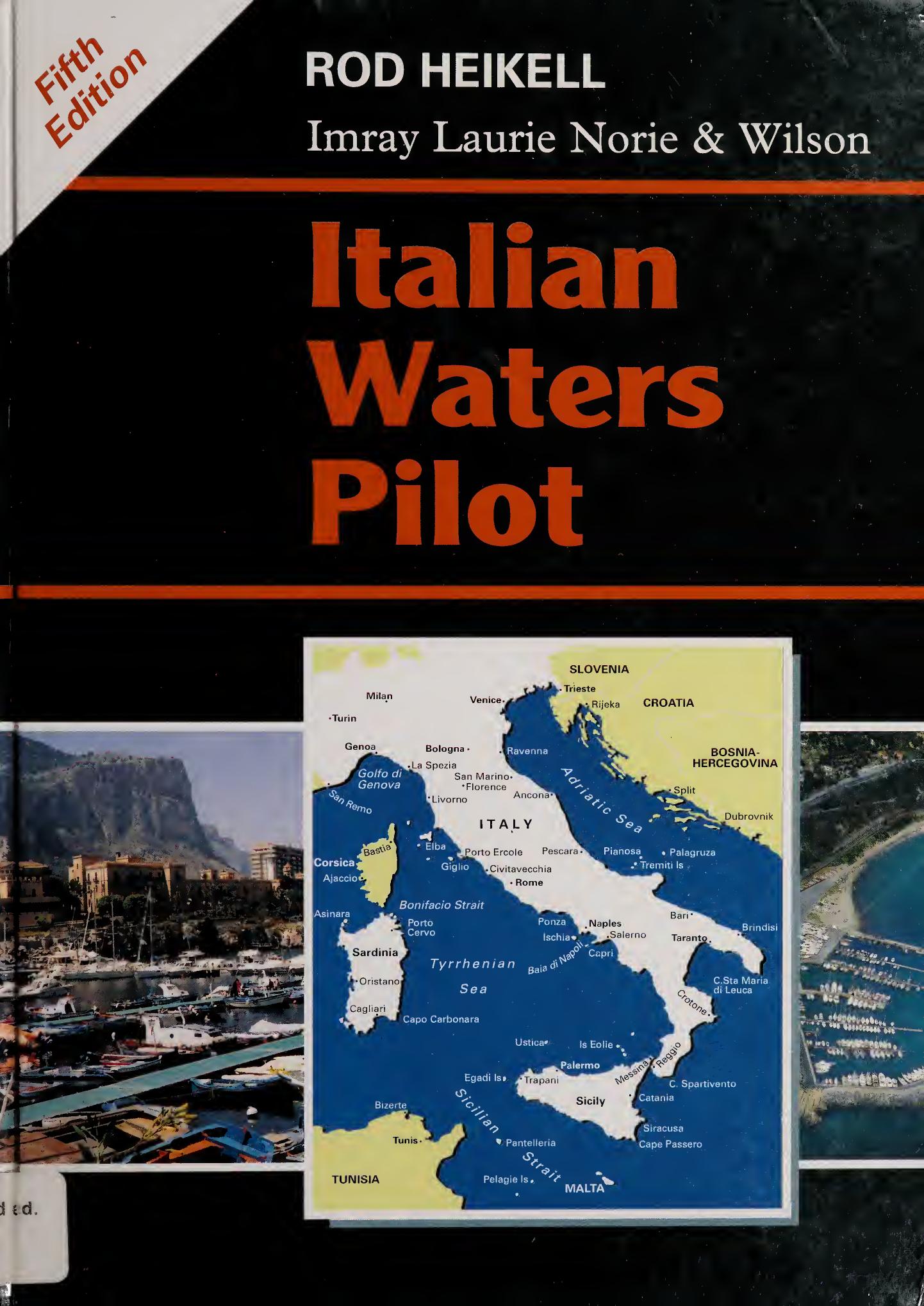 Italian waters pilot by Rod Heikell