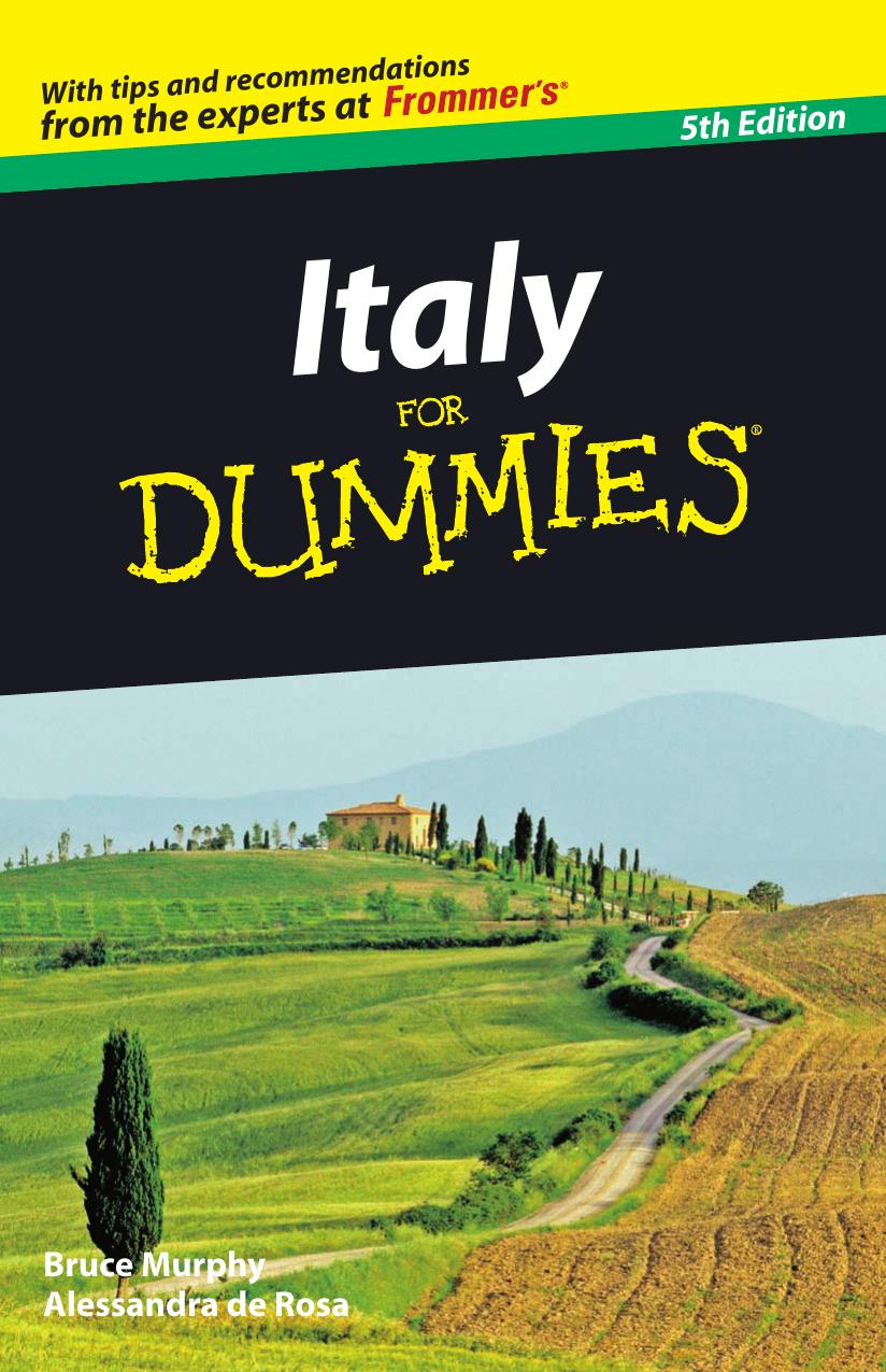 Italy for Dummies (ISBN by 0470399074)