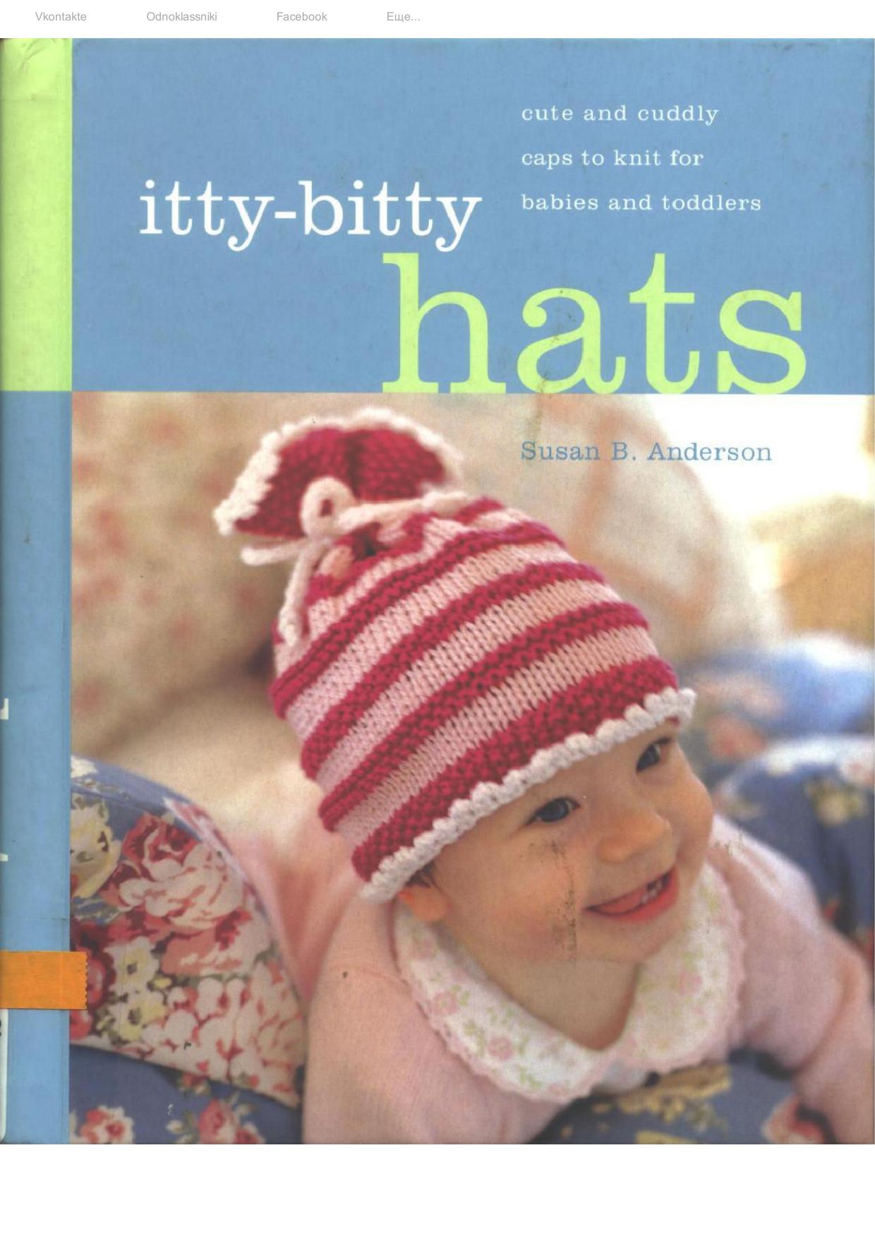 Itty-Bitty Hats by Susan B. Anderson