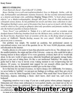 Ivory Tower by Bruce Sterling