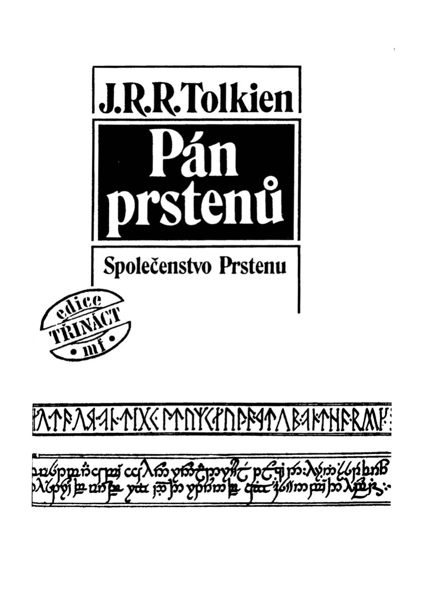 J R R Tolkien - Pan prstenu, obrazky Alan Lee by RoboV