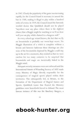 J.K. Rowling by Quidditch Through the Ages