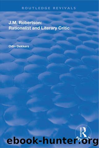 J.M. Robertson by Odin Dekkers