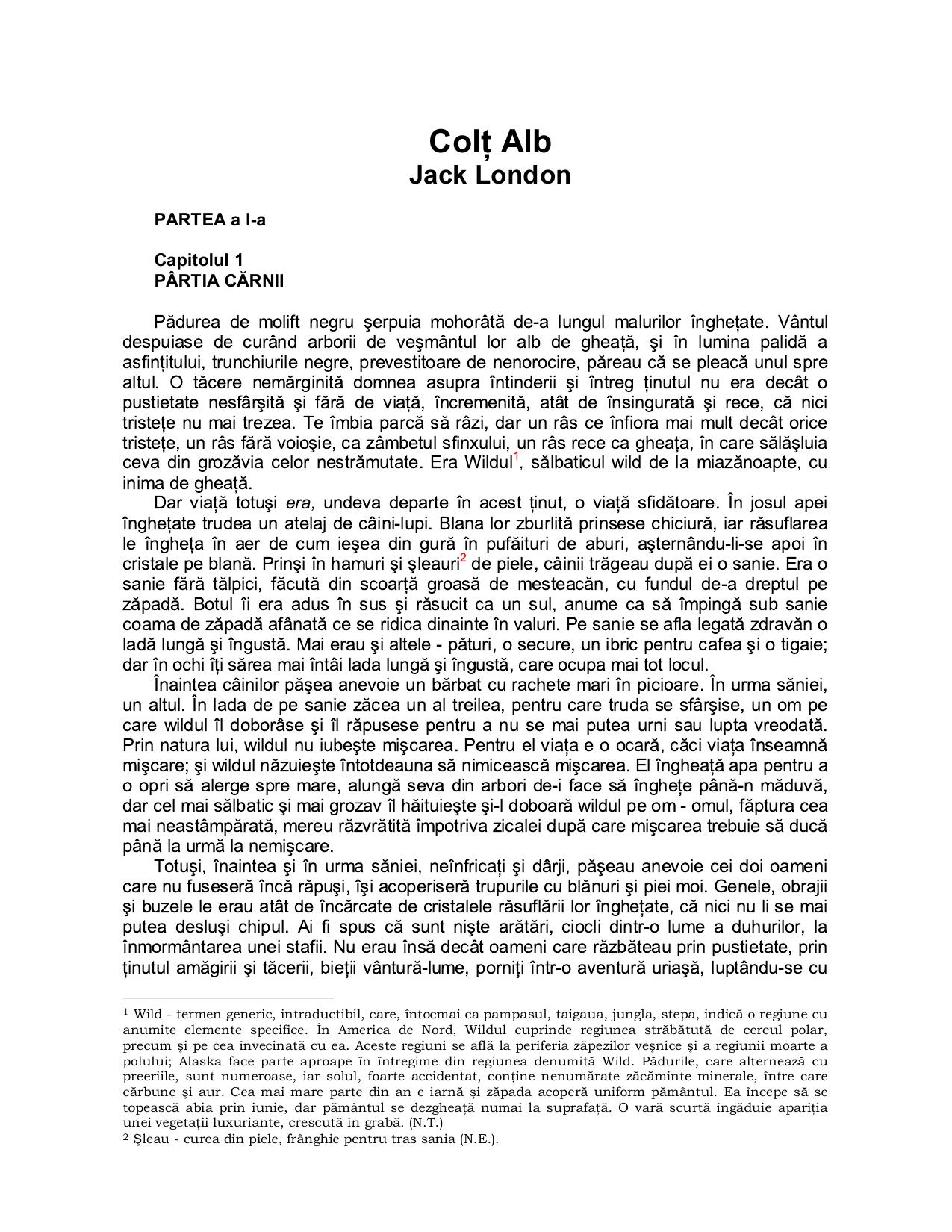 JACK LONDON by COLT ALB