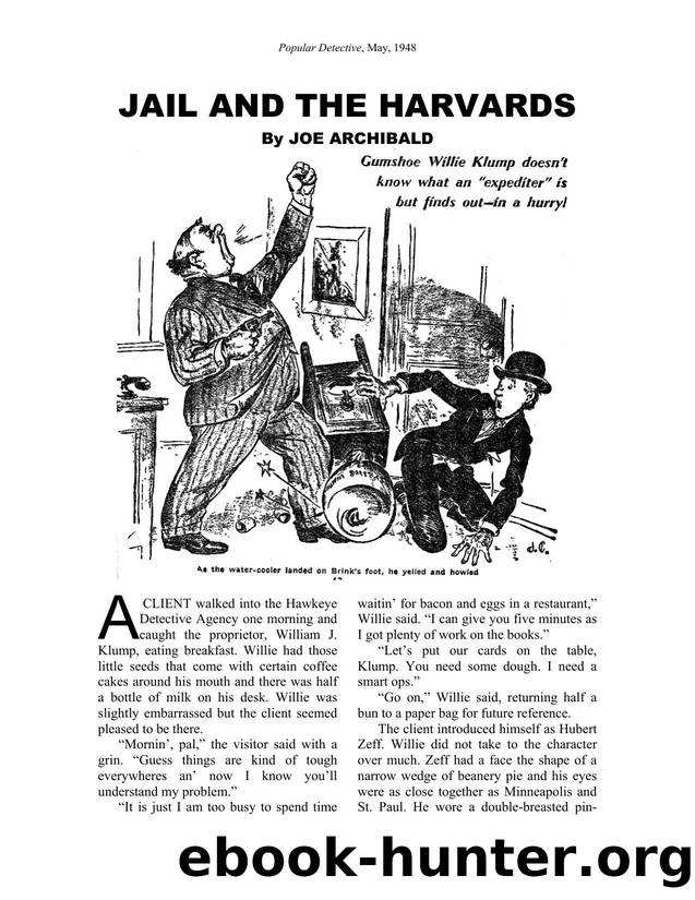 JAIL AND THE HARVARDS by Joe Archibald (pdf)
