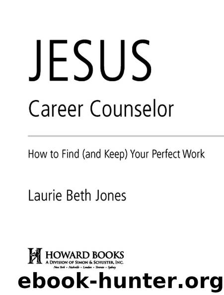 JESUS Career Counselor by Laurie Beth Jones