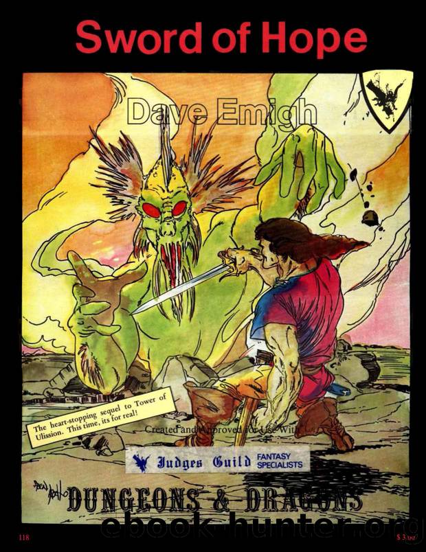 JG0118 Sword of Hope by D & D