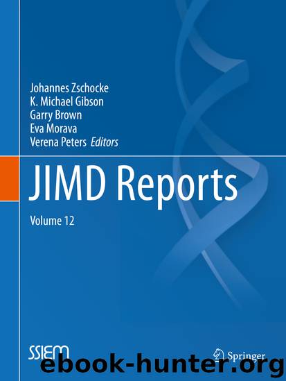 JIMD Reports - Volume 12 by Johannes Zschocke K. Michael Gibson Garry Brown Eva Morava & Verena Peters