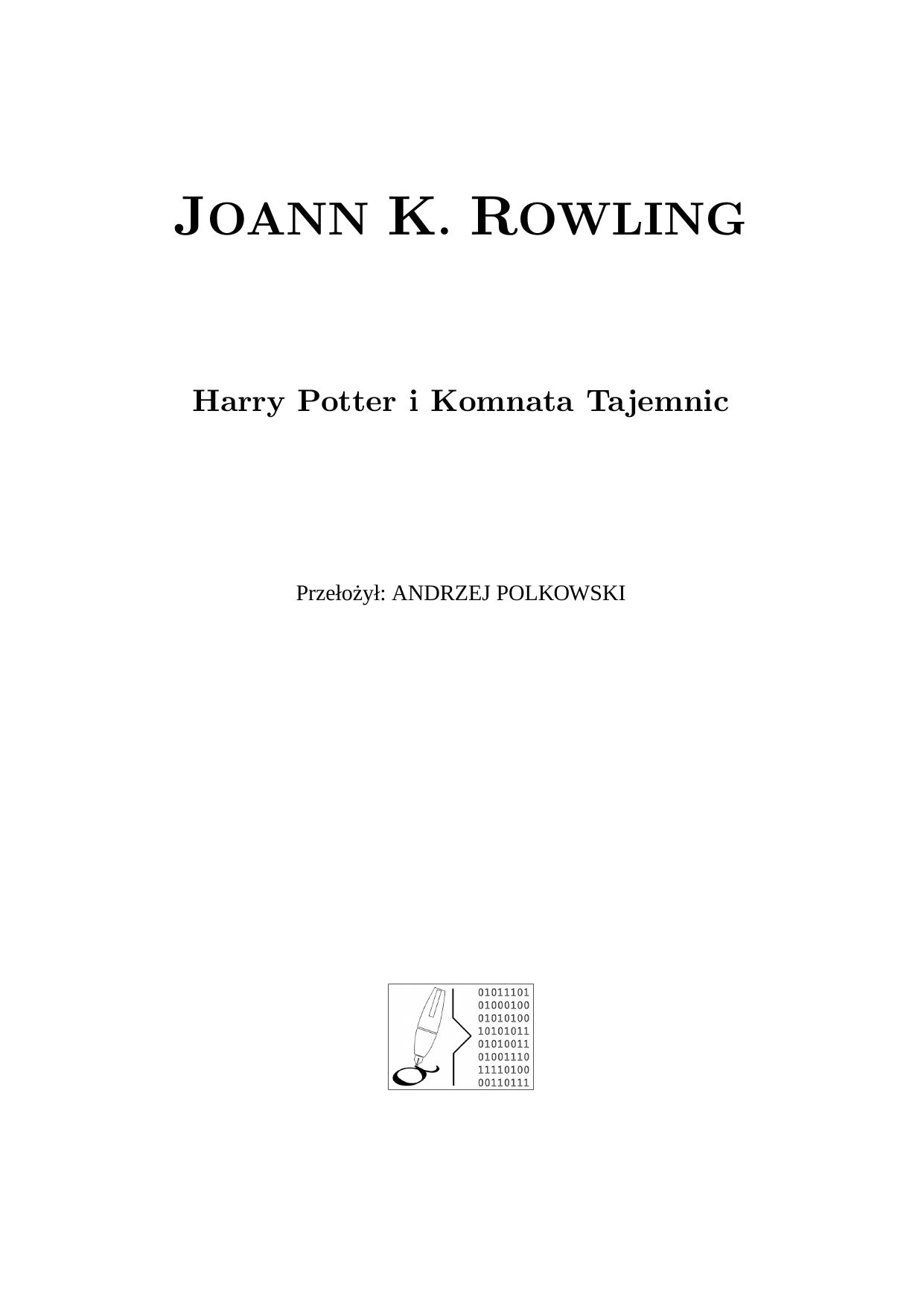 JK Rowling- Harry Potter and the Chamber of Secrets-1998 by Unknown