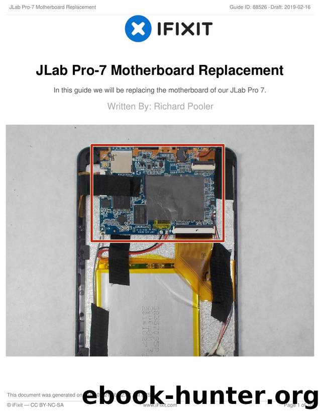 JLab Pro-7 Motherboard Replacement by Unknown