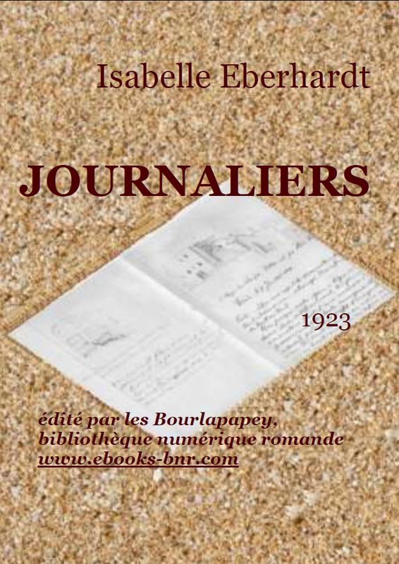 JOURNALIERS by Isabelle Eberhardt