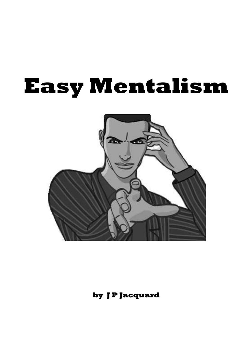 JP Jacquard by Easy Mentalism