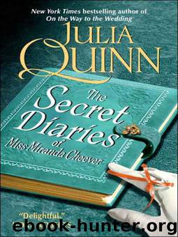 JQuinn - The Secret Diaries of Miss Miranda Cheever by Julia Quinn